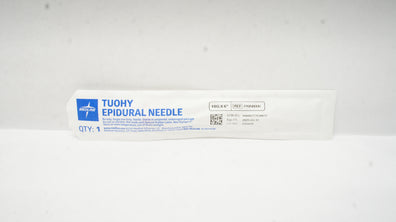 Medline PAIN8006 Tuohy Epidural Ndle 18G x 6inch